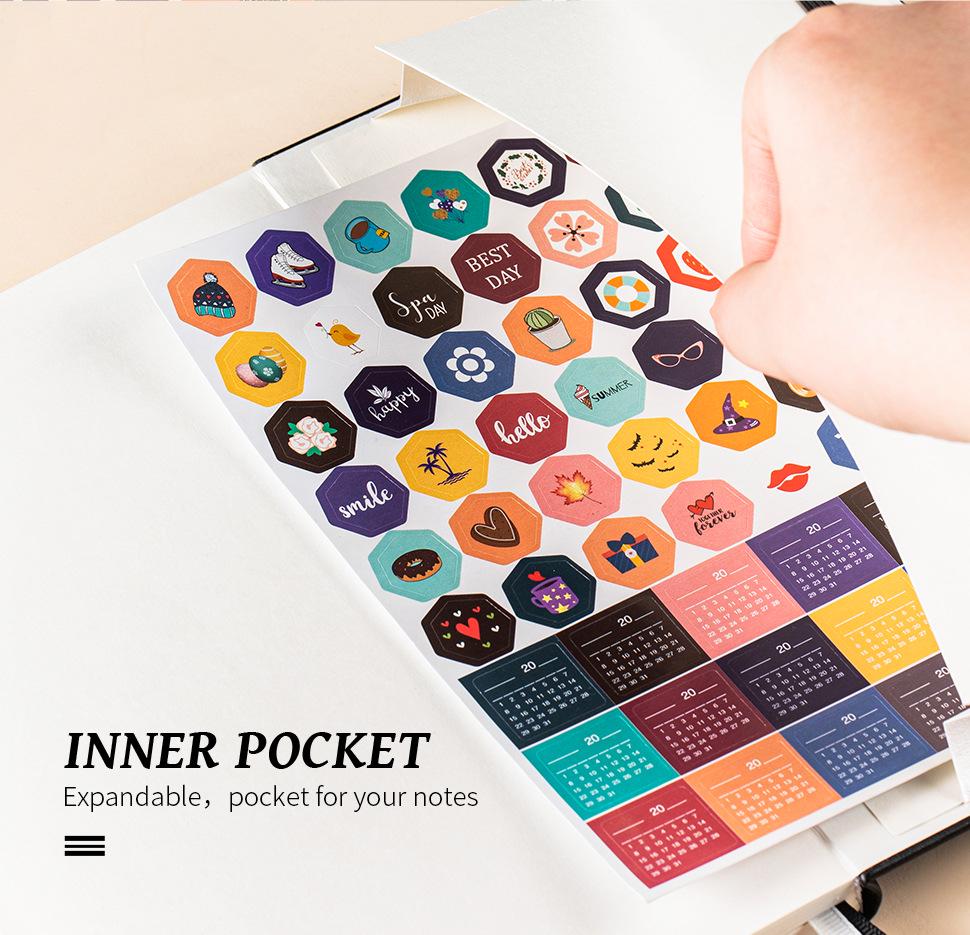 Cross-border A5 Password Notebook with Letter Labels for Account and Website Management