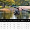 Goture 1.8m Telescopic Fishing Rod and Reel Combo, Telescopic Fishing Rod and 9+1 Spinning Reel with 900D Oxford600D PVC Carrier Bag,