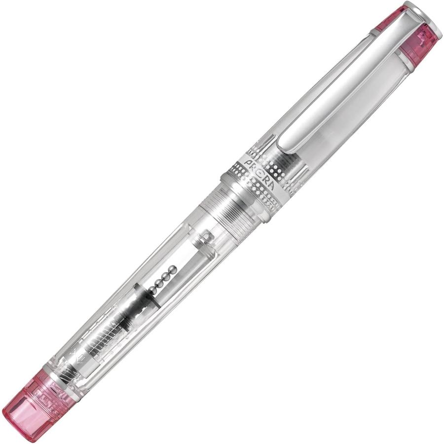 Pilot Prera Iro-Ai Fountain Pen Clear Pink Calligraphy Nib P-FPR-1-TP-CM