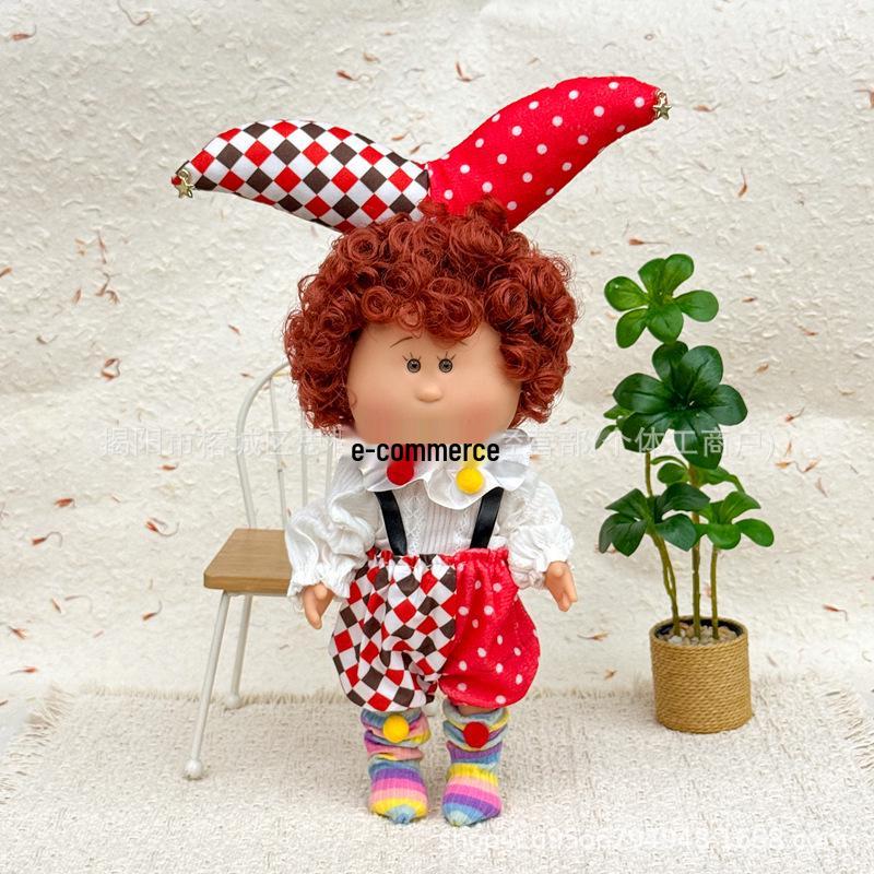 24cm Spanish Mia Potato Doll Dress-Up Set with Plush Outfit