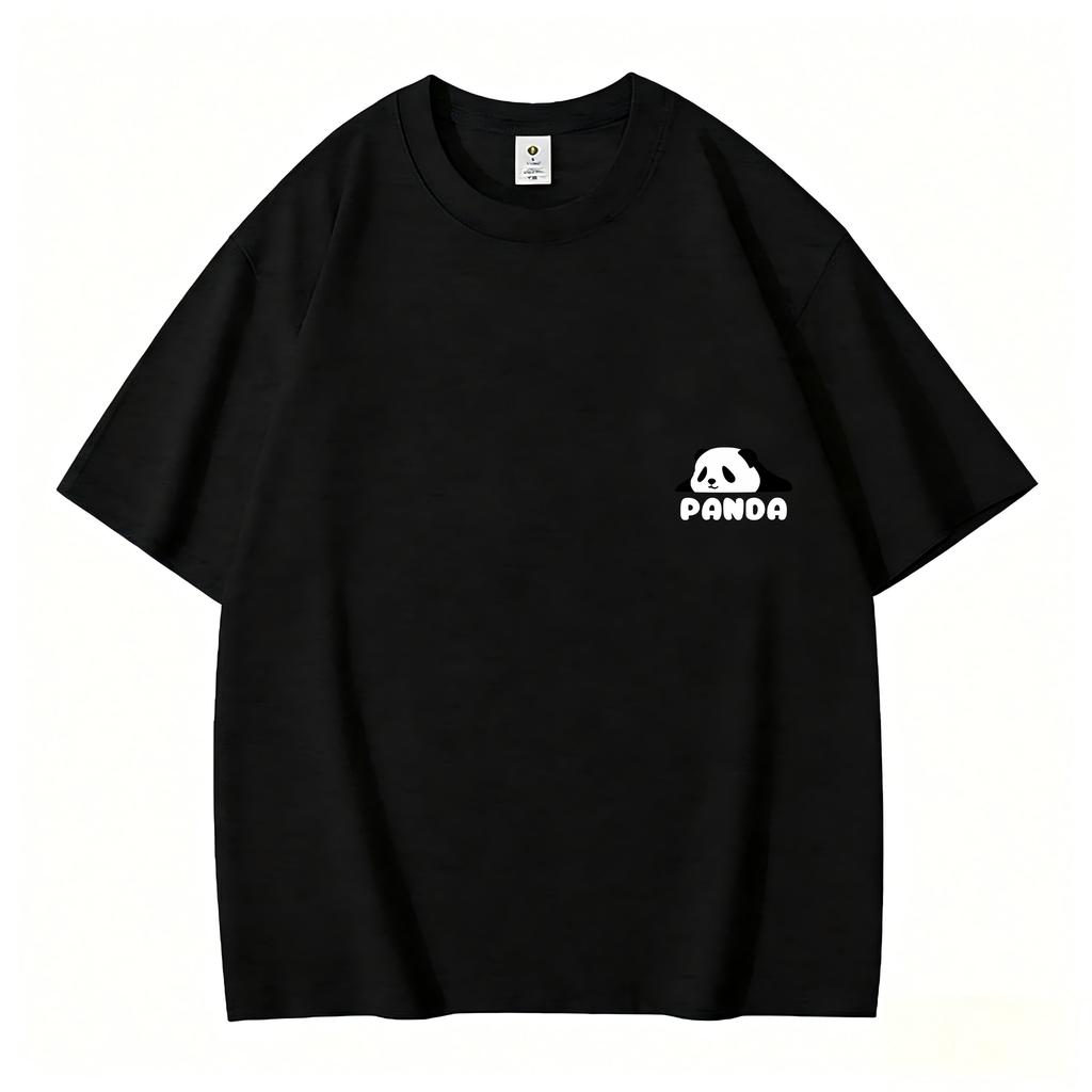 Printed Shortsleeved Cotton T Shirt For Young Unisex And Unisex Loosefitting Top For Summer Graphic Tshirt Breathable Natural