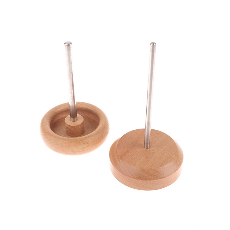 Bead Spinner 2 Curved Spinning Beading Bowl Stringing Bead Loader Manual Wood String Seed Bead Spinner Quickly Jewelry Making