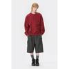 Customellow Off Season Red Graphic Sweatshirt  Cwtaw25625rex 