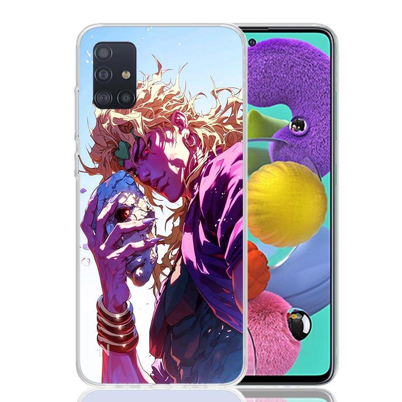 JoJo Adventure Dio Diego Brando Phone Case For Samsung Galaxy A52 A32 A22 A12 A02S A50S A30S A51 A31 AA71 Note 20 Ultra 10 S10 P