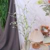 Lifelike Artificial Snow Willow Branches Handmade Fake Plants Simulation Snow Willow  Vase Decor