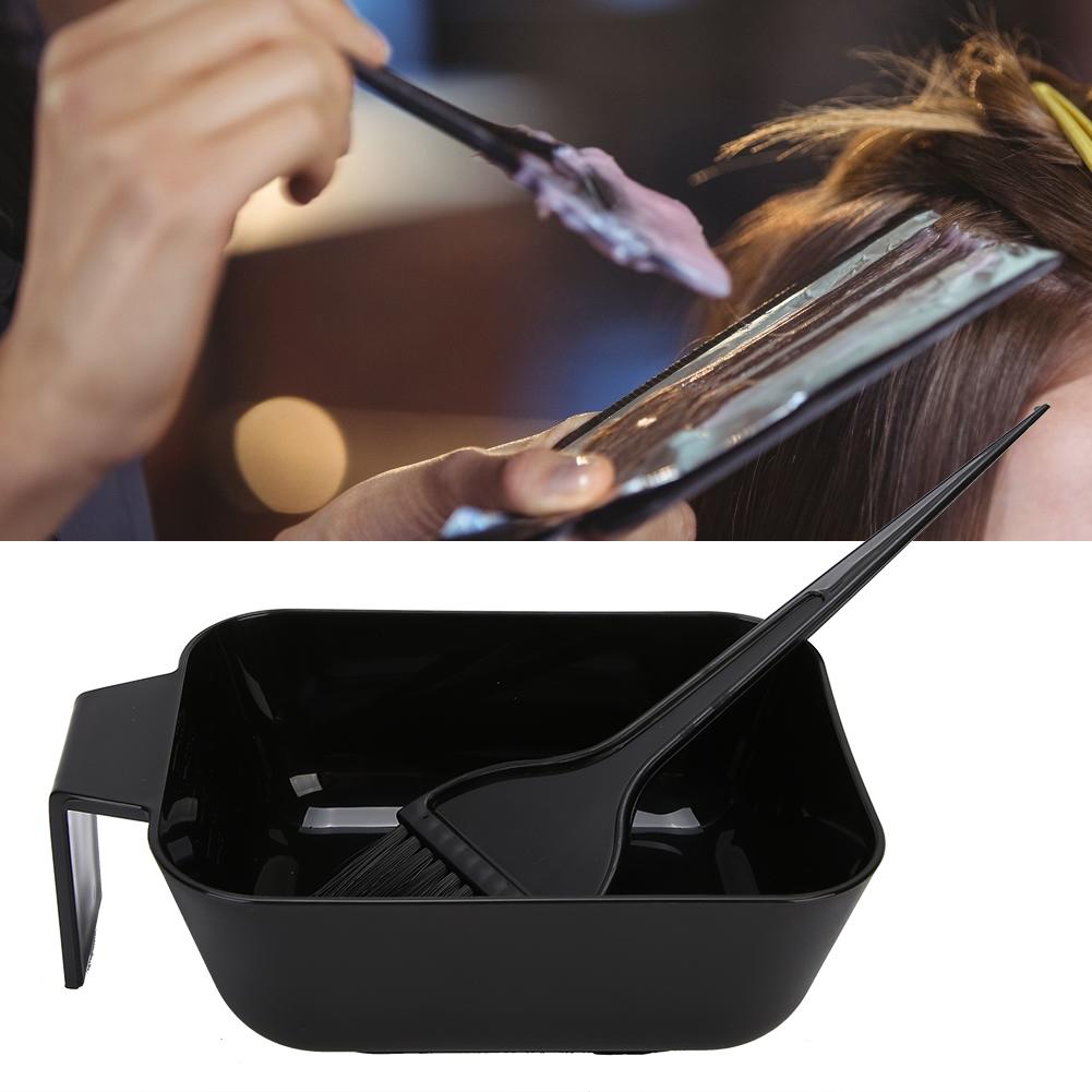 Haarfärbepinsel, Haartönungssalon-Rührschüssel, rutschfestes Haarfärbe-Styling-Tool