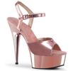 15 cm sexy silver vamp, 6 inch electroplated stiletto sandals/pole dance performance, fashion stage dance shoes
