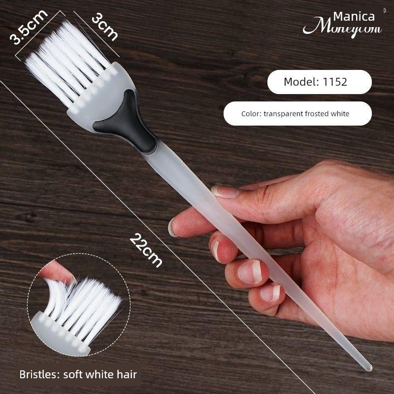 Hair Salon Dyeing Brush Professional Hairdressing Tool Hair Root Touch-Up Single-Sided Fine Bristle Brush Perm Dyeing Oil Comb