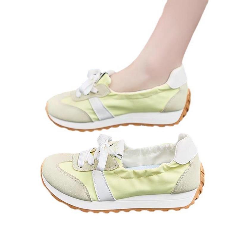 The New Women's Shoes for Summer 2025 Are Breathable and Versatile. The Thick-soled Height-increasing Shoes Are Suitable for Students To Run and Relax