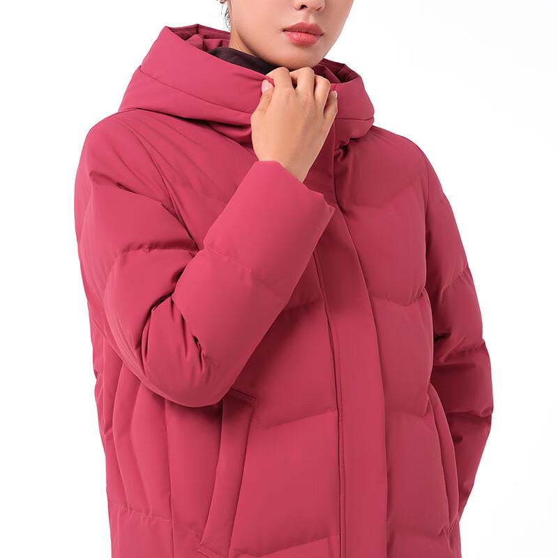 Tanboer Women's Short Hooded 90% Down Jacket TB231368