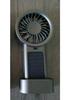Portable Rechargeable Handheld USB Mini Fan with Solar Support for Outdoor Use