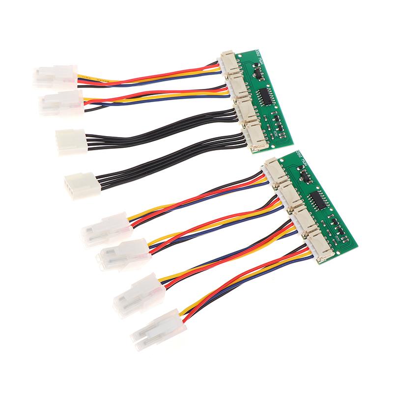 12V 4-In-1 Square 4Pin Fan Simulator Emulator Special For Antminer S21 S19Kpro T21 Ks5 Ks5Pro Fan Spoofer Dummer