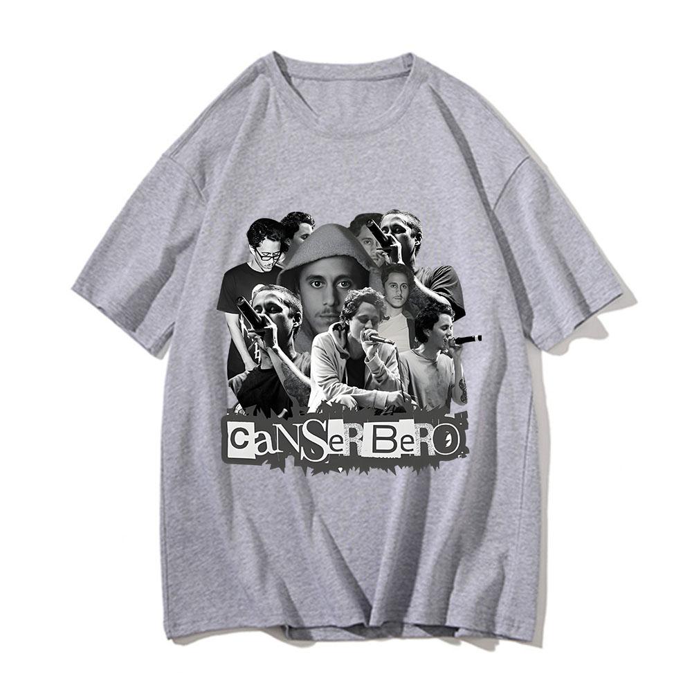 Letní Nové Tričko Pánské Dámské Harajuku Tričko Unisex Hip Hop Canserbero Potisk Tričko Ležérní Denní Trička Klasický Krátký Rukáv
