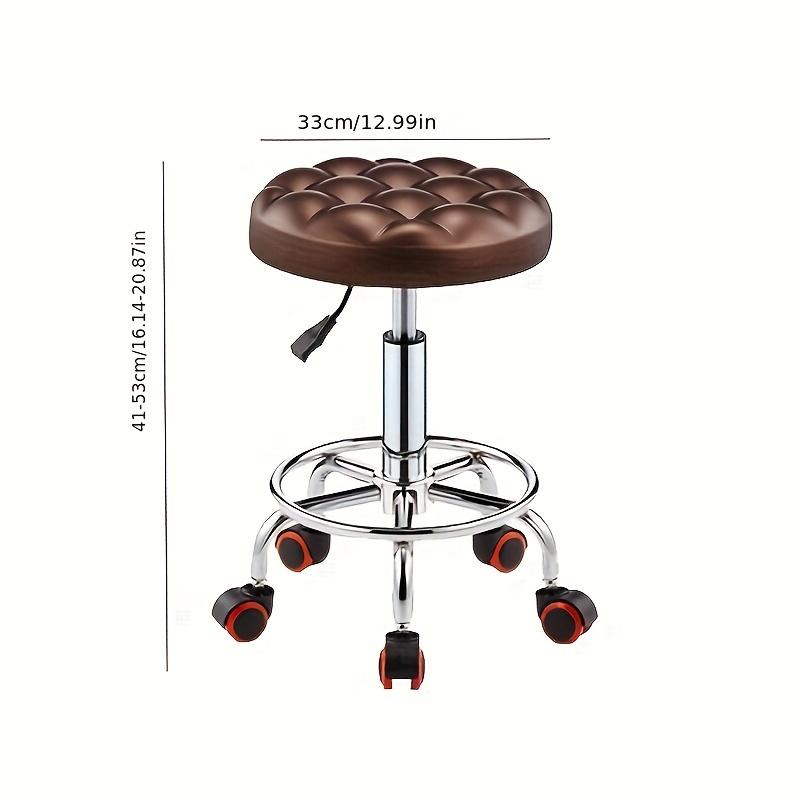 Multi functional hair cutting stool - an ergonomically adjustable height swivel chair suitable for piano rooms, beauty salons