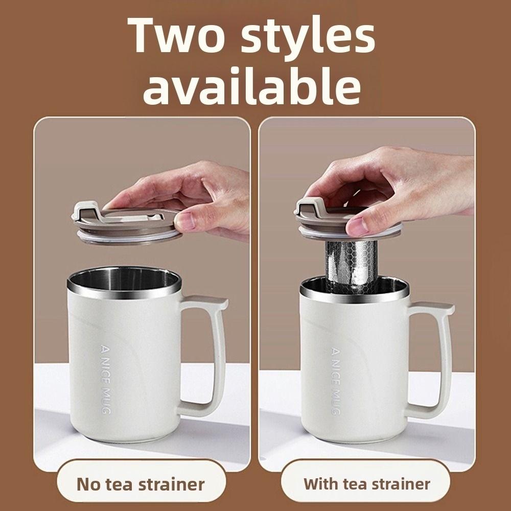 500ml Vacuum Water Bottle Stainless Steel Thermos Cup Fashion Insulated Coffee Cup  Outdoor Sports