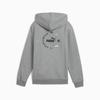 Boy's Hoodie Puma POWER GRAPHIC FZ FL Gray 68185503 R 128