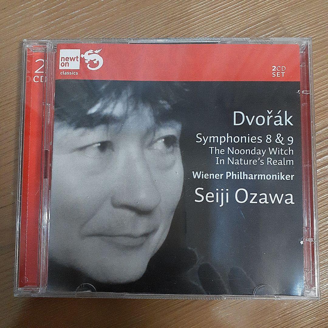

[USED] Classic CD Seiji Ozawa Dvořák Symphony No. 8 No. 9 2CD set