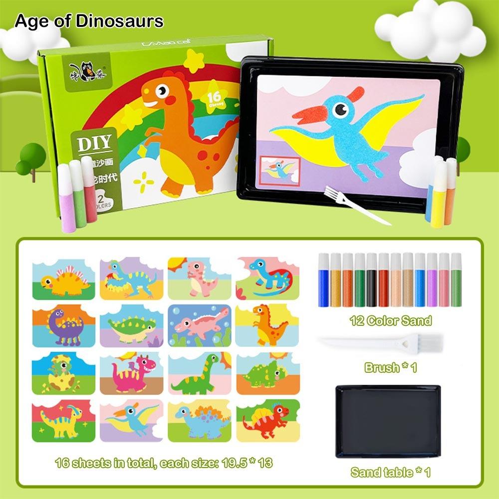 DIY Sand Art Pictures Art Pictures Sand Painting Crafts New Kids Handicrafts