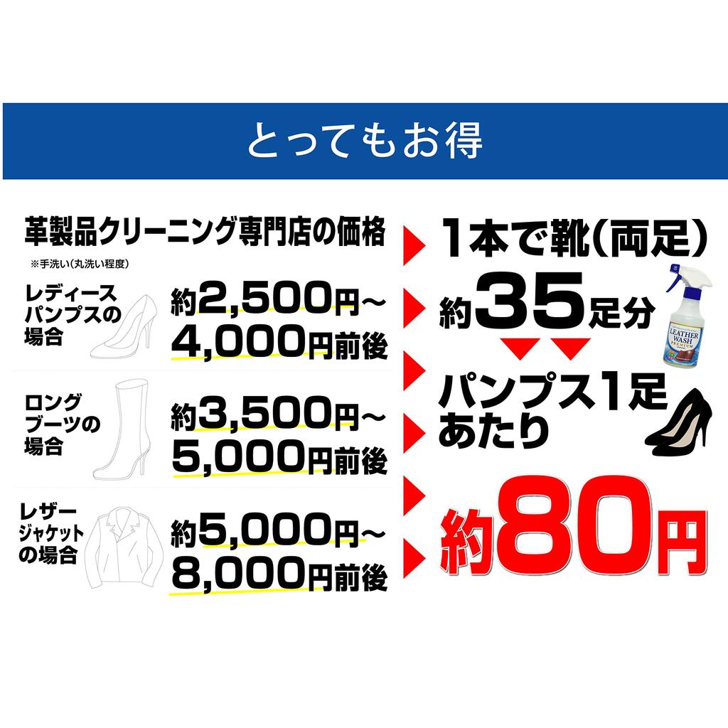 Leather Wash Premium Spray (single item)