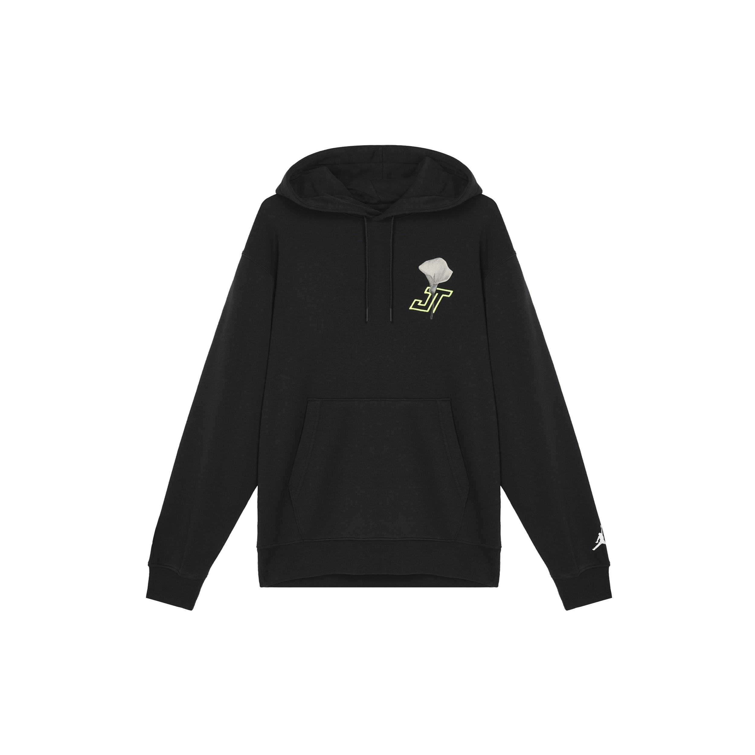 Air Jordan Tatum Fleece Graphic Hoodie Asia Sizing Black Men s HF1175-010 M