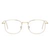 Retro Art Metal Square Frame Myopia Glasses Anti-blue Light Near Sight Glasses Women Anti-radiation Short-sighted Eyeglasses