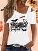 Women's Loose  Halloween and Christmas Gift Tops Blouse Shirt