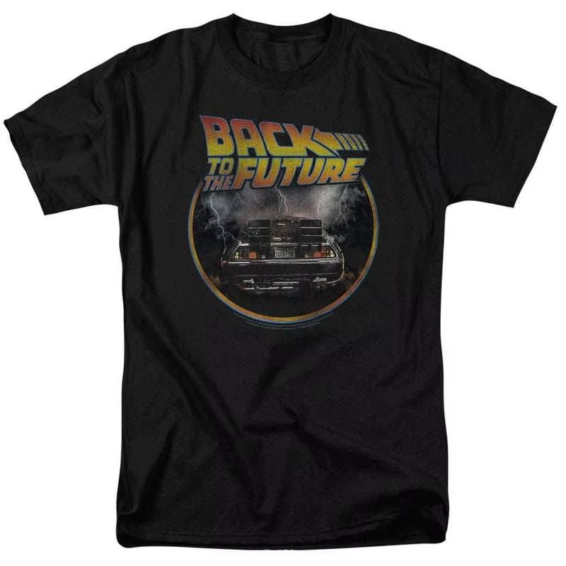 new Summer Back to the Future movie motorcycle summer Unisexs Tshirt Womens Tshirt adult childrens parents Tshirt