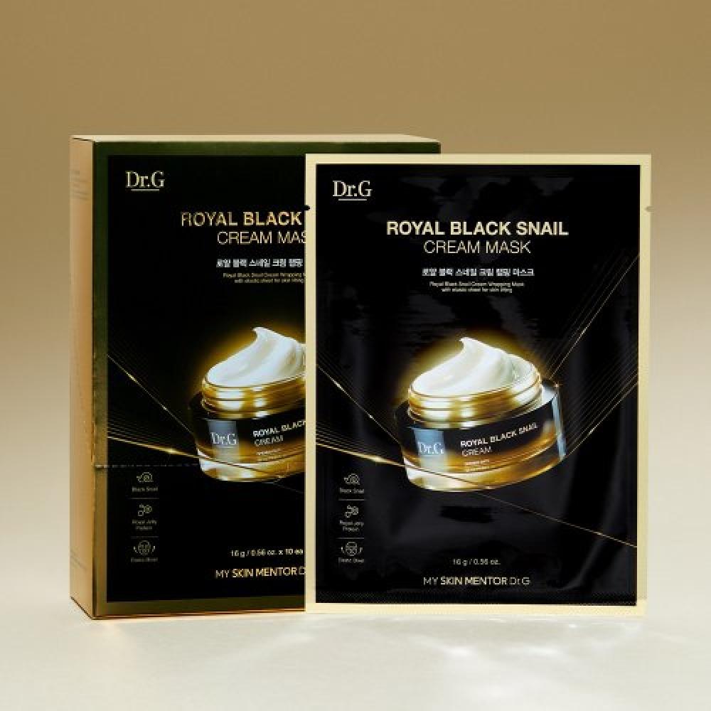 Dr.g Royal Black Snail Cream Mask 10p FREE
