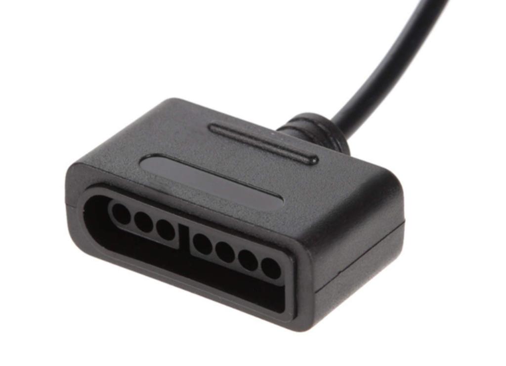 akindou Super Famicom (SFC) Controller Extension Cable, 1.8m, for Two Players (SNES)