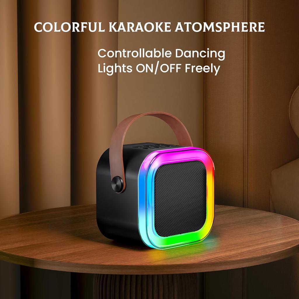 Mini Karaoke Machine for Kids, 2025 TOP Toys Birthday Gifts Ideas for Girls Ages 4, 5, 6, 7, 8, 9, 10, 12+ Years Old, Portable MP3 Player with 2