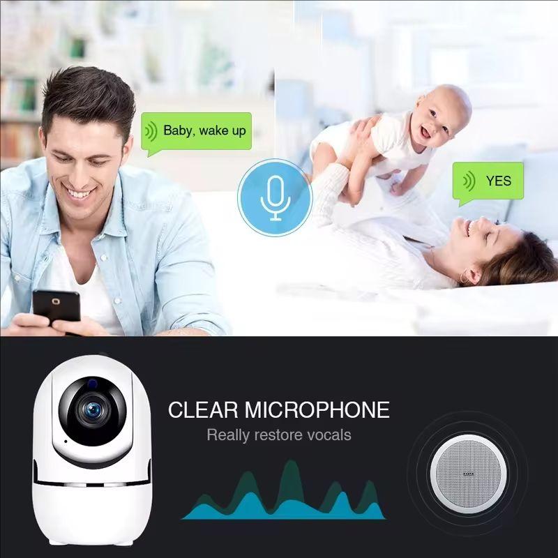 Wifi IP Camera Smart Home Auto Tracking 1620P Full Night Vision Network Wireless CCTV Video Baby Security Camera