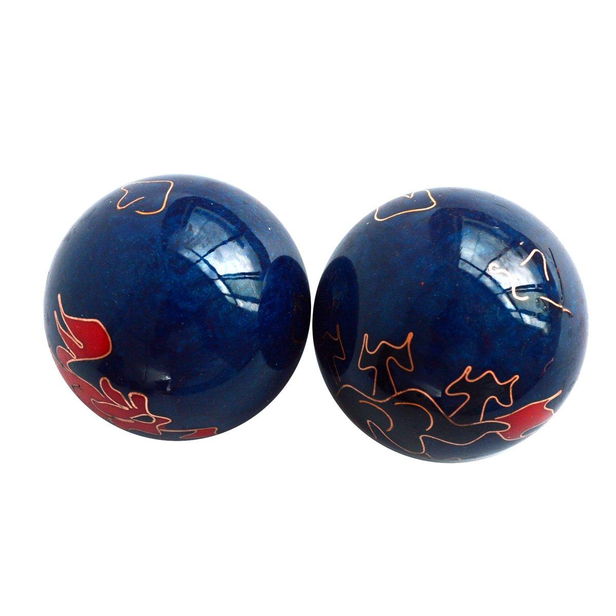 

YISHUI Feng Shui Товары Китайский сувенир Шар для здоровья Активация мозга Снятие стресса Удача Богатство Feng Shui F1117 (3.8cm)