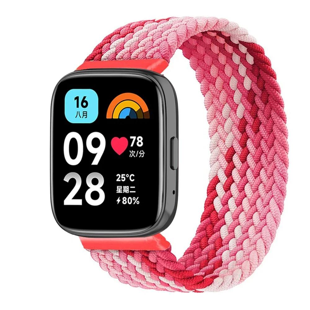 22mm Nylon-Armband für Redmi Watch 3/5 Active Band Elastisches Ersatzarmband für Redmi Watch 3/5 Lite Armband Correas