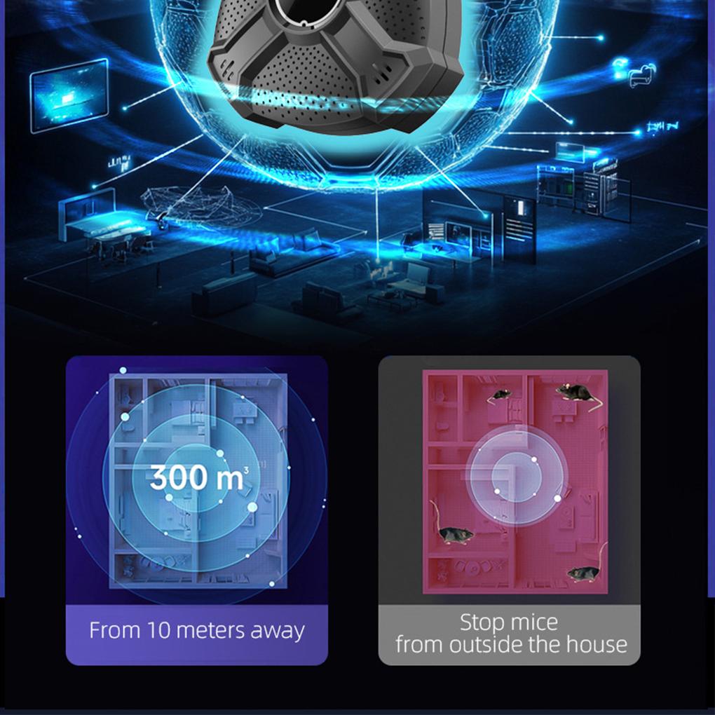 ABS High-power Sound Wave Effective Solution For Cockroach Problem Restaurants