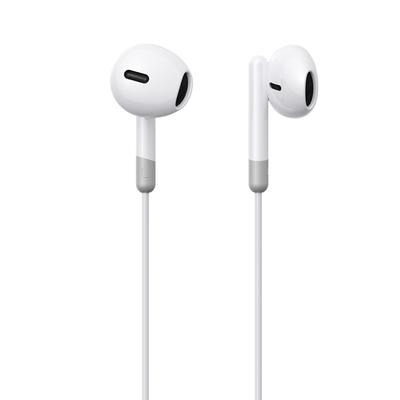 Wired In-ear Headphones, Mini Jack 35mm, with Remote Control, White