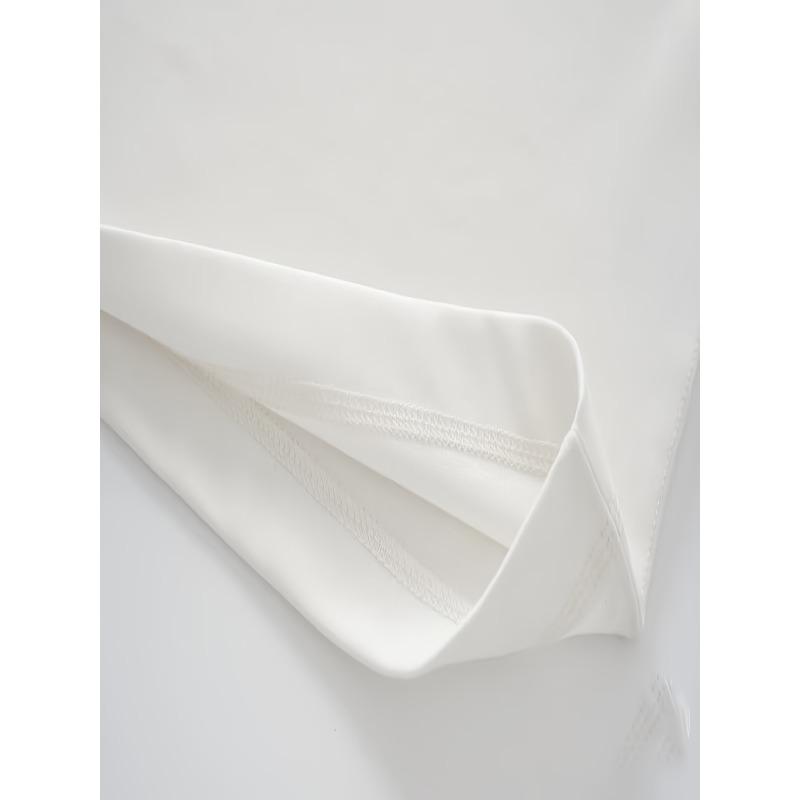 Evropská velikost Módní dámské tričko s kulatým výstřihem s potiskem písmen a kreslených postaviček | Jednoduchý design, Pohodlné a prodyšné