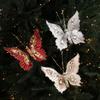Butterfly Glitter Sequin Clips for Christmas Tree Decoration