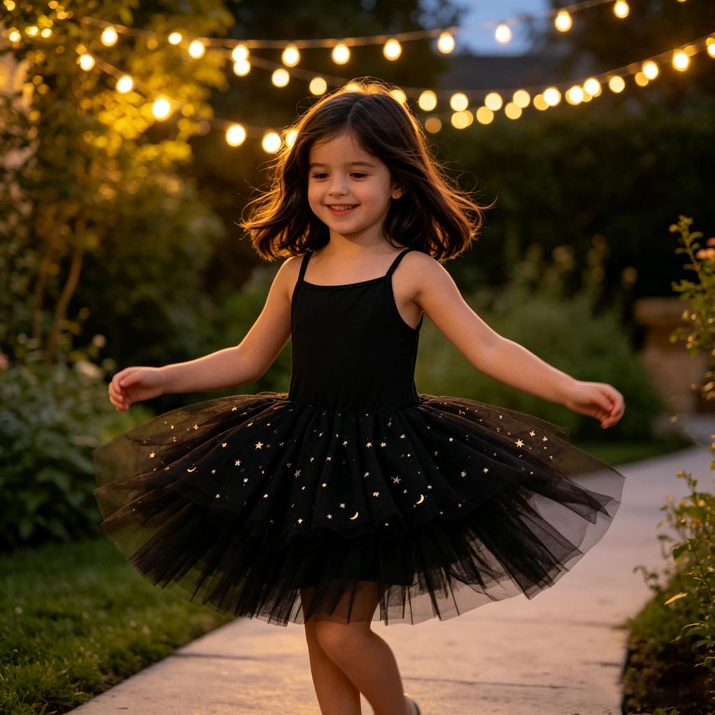 Girls Dress Sleeveless Leotard for Toddlers