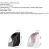 Acrylic Dustproof Filter Paper Box Coffee Filter Paper Holder Filter Paper Fan Filter Paper Dustproof Storage Box Kitchen Tools