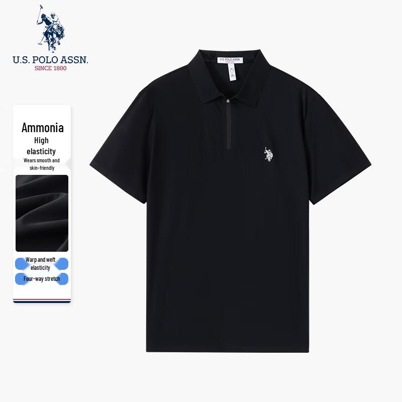 U.S. POLO ASSN. Men s Ice Silk Quick-Dry Polo Shirt 4XL