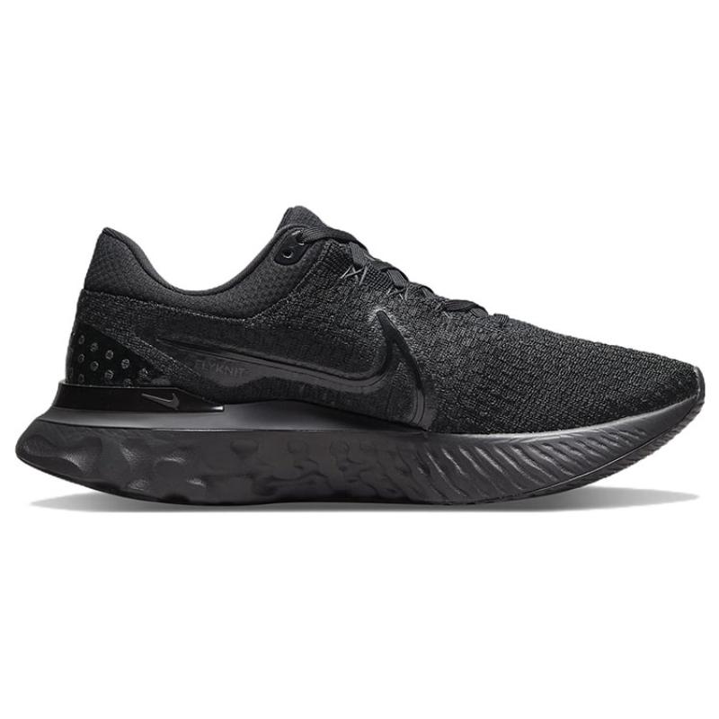 Nike React Infinity Run Flyknit 3 'Triple Black' Sneakers DH5392-005