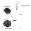 1PC LED Solar Powered Firework Light Outdoor Waterproof Garland Lamp Garden Fences Lawn Ornaments For Wedding Party Decoration