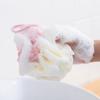 Large Bi-Colour Shower Balls Colourful PE Soft Frosted Bubble Bath Flower Flower Soft Scrubbing Bubble Net Two Color Bath Flower