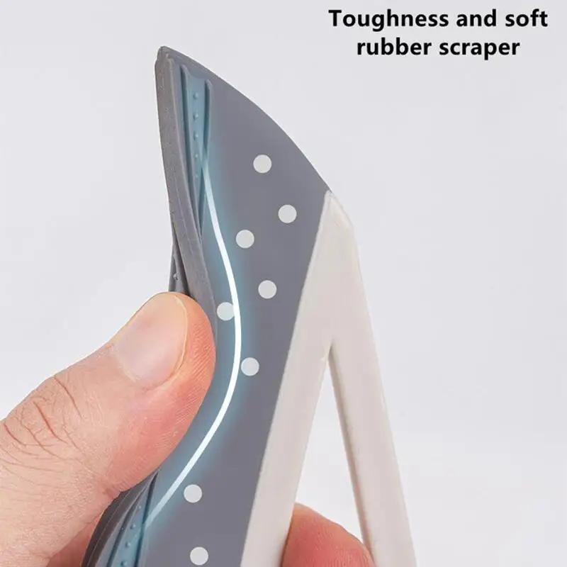 180° Rotatable Magic Silicone Broom Mop Hand Dust Brooms Home Floor Cleaning Squeegee Wiper Flooring Household Window Cleaner