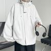 3-In-1 Outdoor Jacket Men's Removable Hooded Tooling Jacket Japanese Mountaineering Jacket