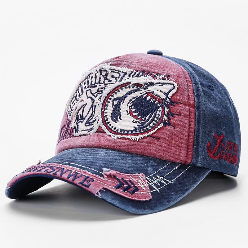 2023 News Fashion Outdoor Sports Cotton Baseball Cap Retro Embroidery Men's Cap Hip Hop Rebound Caps Snapback Hats