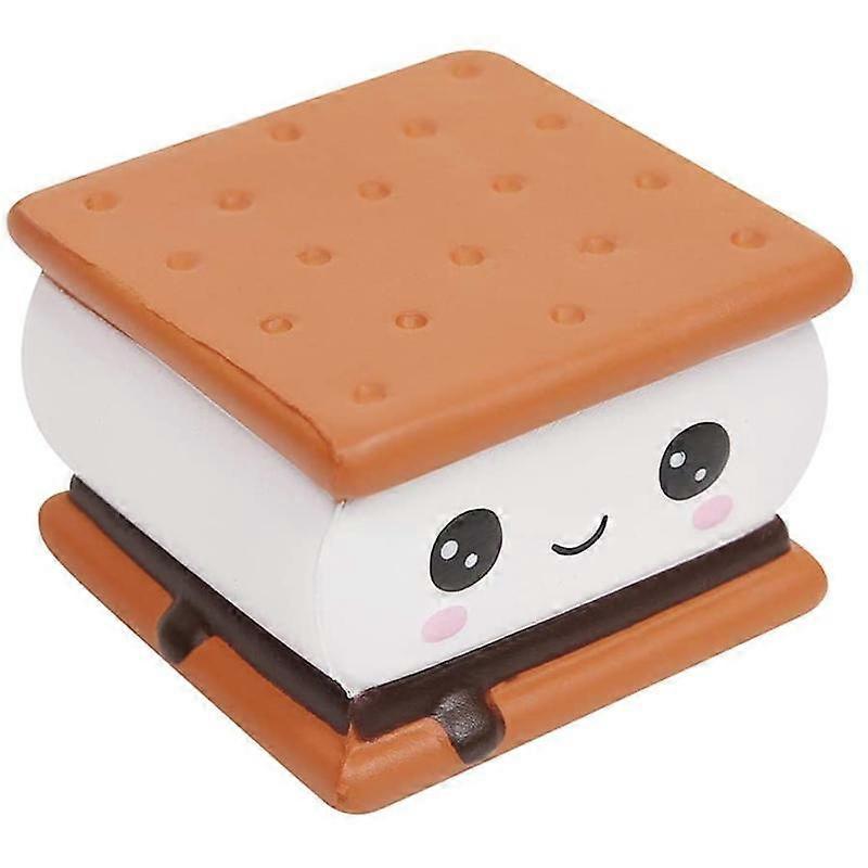 Barsinfi Quetsch Stressabbau Kuchen Schokoladenkeks Kawaii Weich Rückprall Kinderspielzeug