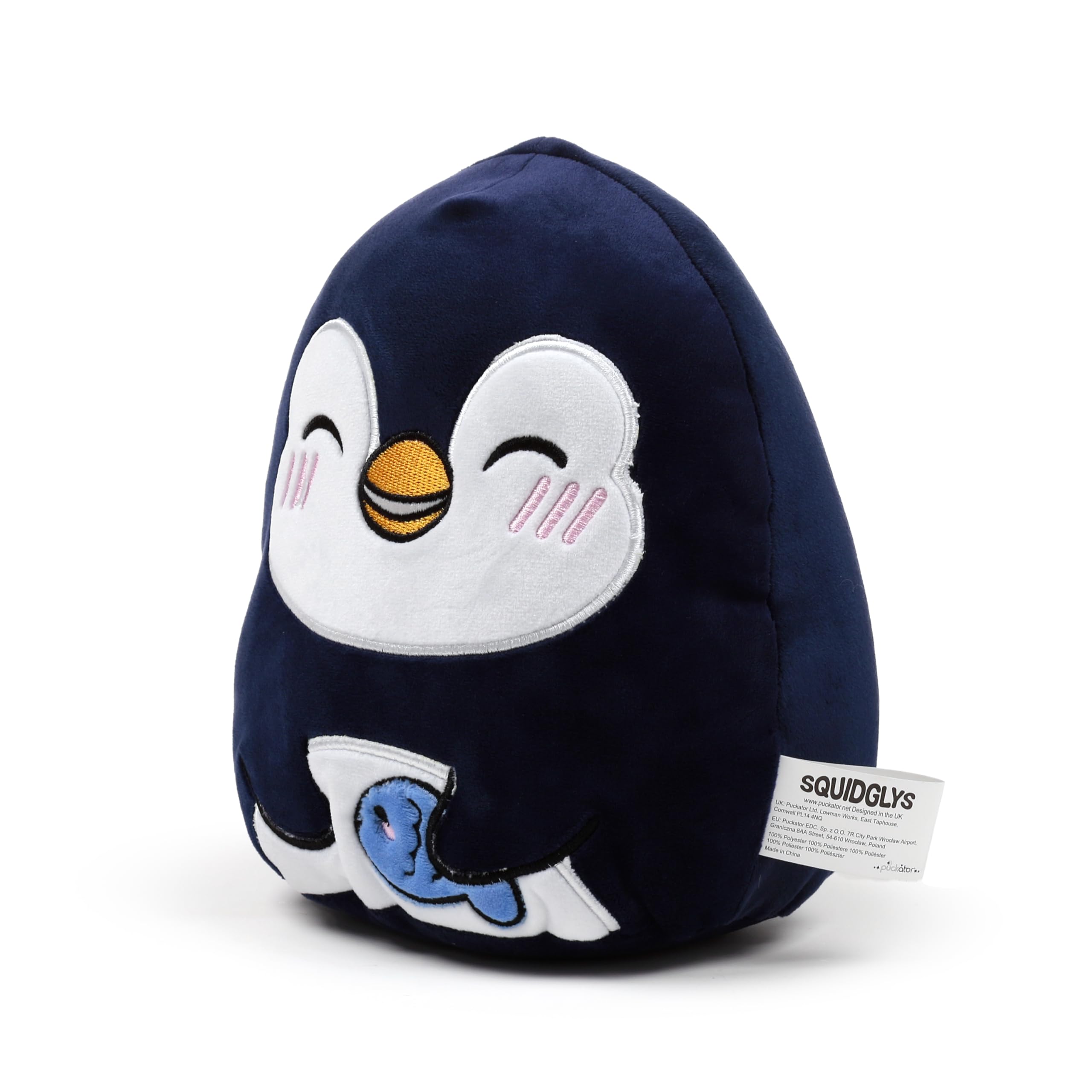 

Плюшева подушка Puckator Marshmallow xx Пінгвін Ніко - SQUIDGLYS В23,5 Ш20,5 Г12,5 см