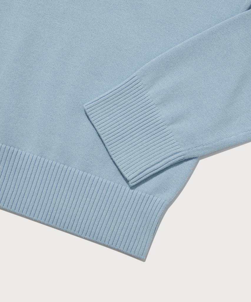 COVERNAT WOMAN Cooper Logo Knit Sky Blue