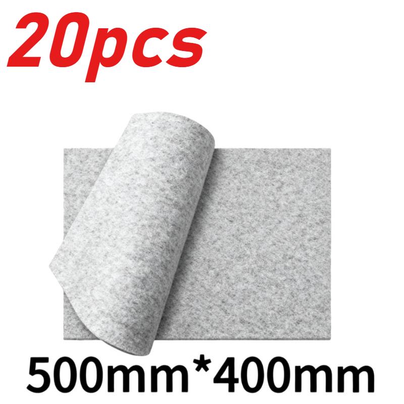 Disposable Felt Car Floor Mats for Pet Mud Snow Waterproof Thick Absorbent Protective Cover Car Detailing Interior Accessories